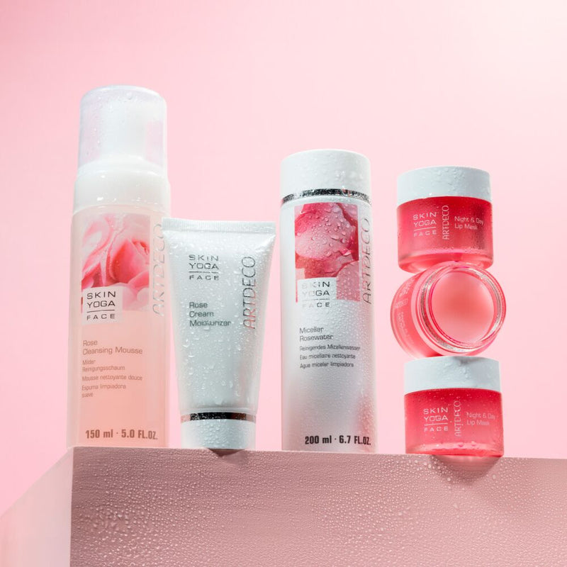 Alle Produkte der Gesichtspflegelinie "My Skin kissed by a Rose"