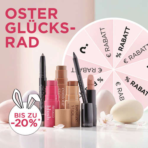 Oster-Glücksrad | bis zu 20% Rabatt sichern! Jetzt drehen & gewinnen