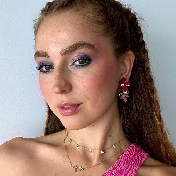 Fertiger Look des Schminktipps "Festival Make-up"