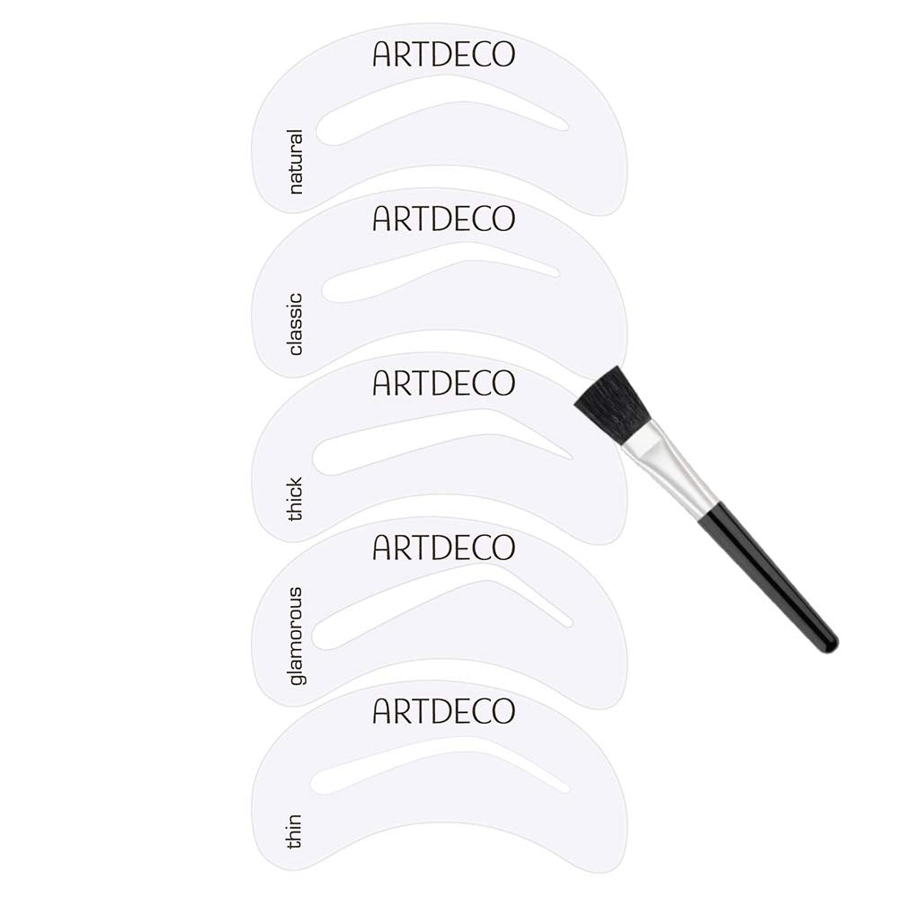 Eye Brow Stencils with Brush Applicator | EYEBROW STENCILS & BRUSH APPLICATOR