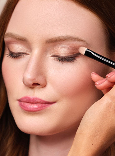 Anwendung des Eyeshadow Brush Premium Quality
