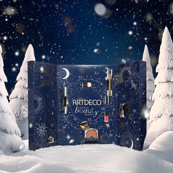 Der ARTDECO Adventskalender mit 4 geöffneten Türchen