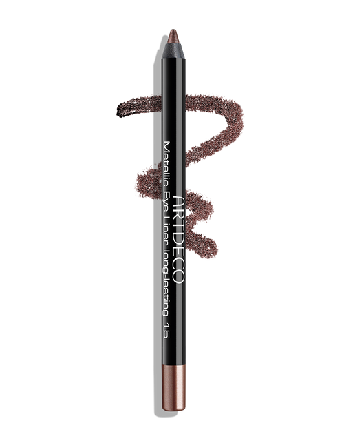 Produktbild des Metallic Eyeliner Long-lasting N°15 mit Textur