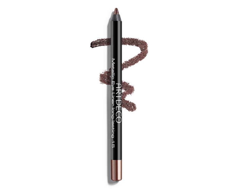 Produktbild des Metallic Eyeliner Long-lasting N°15 mit Textur