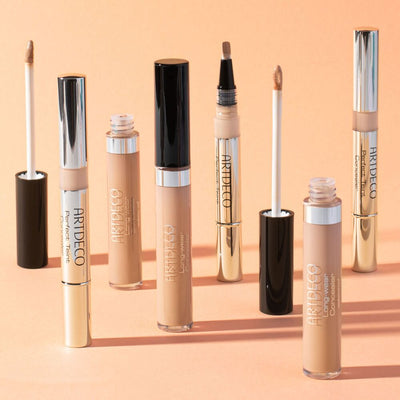 Große Auswahl an ARTDECO Concealern in verschiedenen Nuancen und Texturen für unterschiedliche Bedürfnisse und Hauttypen.