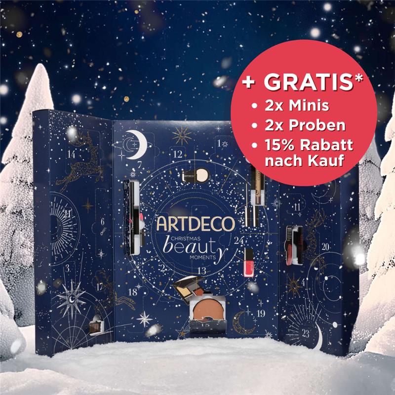 Adventskalender + Gratis Proben + 15% Rabatt sichern!