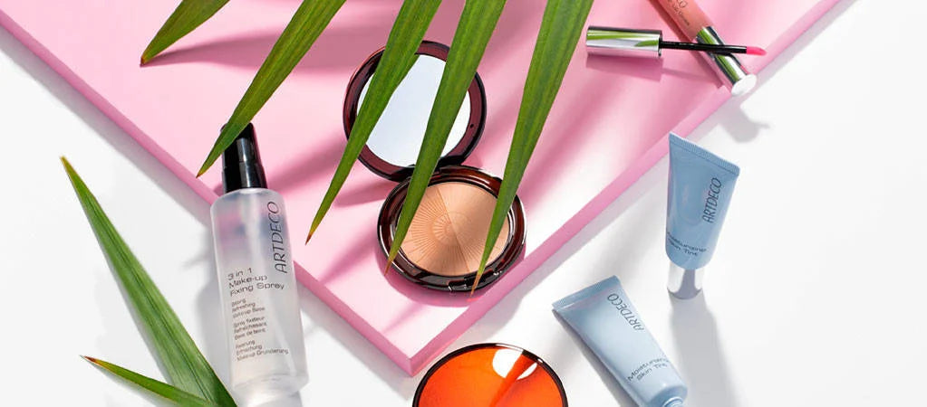 HIghlight Produkte der verwendeten Produkte aus dem Schminktipp "Sommer Make-up"
