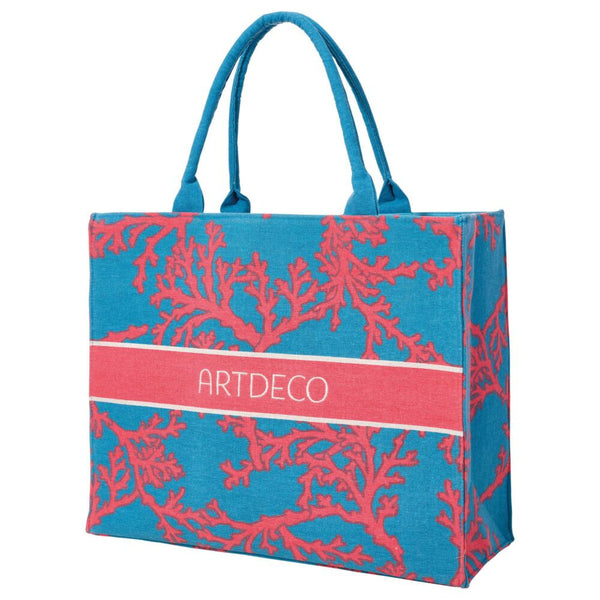 Large Tote Bag - Coral Design